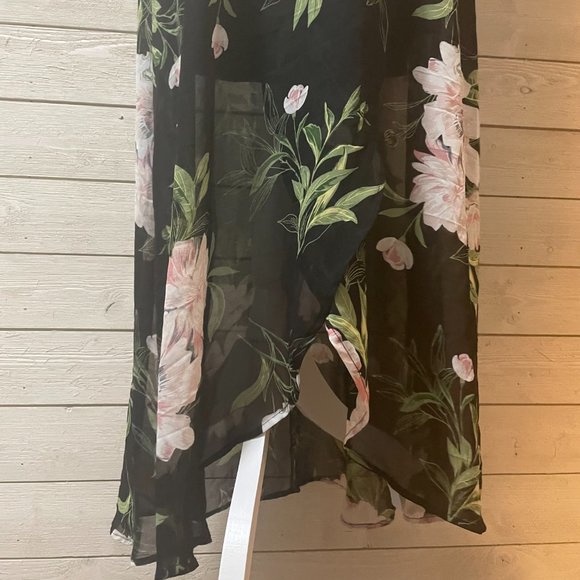 NWT Floral Wrap Luxology Dress - Picture 6 of 9